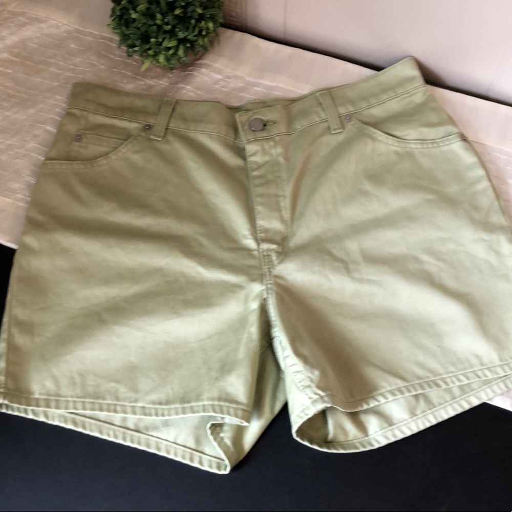 Levi's Women's Light Green Shorts